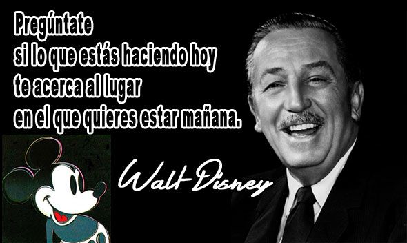 Las 10 mejores frases de Walt Disney